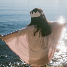 Charger l'image dans la galerie, CAPE FÉÉRIQUE Rose/Blanche/Or