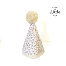 Charger l'image dans la galerie, Chapeau de fête FLEURS avec POMPOM