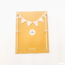 Charger l'image dans la galerie, Cake Topper mini Fanions : ROSE PÂLE