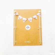 Charger l'image dans la galerie, Cake Topper mini Fanions : CERISES