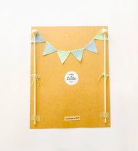 Charger l'image dans la galerie, Cake Topper mini Fanions : BLEU, MENTHE, SAUGE