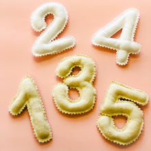 Charger l'image dans la galerie, Chiffre en tissus : amovible