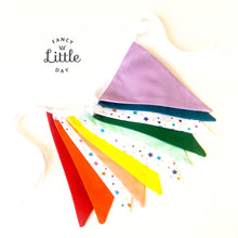 Charger l'image dans la galerie, Guirlande de fanions ARC-EN-CIEL et MINI-ÉTOILES *NEW*