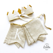 Charger l'image dans la galerie, Guirlande de fanions : DRAPEAUX LIN