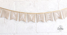 Charger l'image dans la galerie, Guirlande de fanions : DRAPEAUX LIN