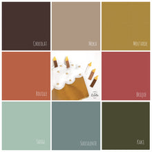 Charger l'image dans la galerie, Décoration de fête : HOUSSE GÂTEAU couleur UNIS au choix