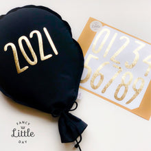 Charger l'image dans la galerie, Application amovible : Suite de chiffres de 0 à 9