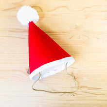 Charger l'image dans la galerie, Party hats made of fabrics. Unisex and reusable. Pointed hat and wool pompon. Birthday hat, Party Shop. Festive items