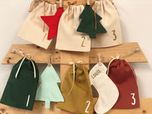 Charger l'image dans la galerie, Christmas pendant lamp: made from our scraps. CHRISTMAS TREE, STARS or STOCKINGS. Customizable. Party items