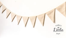 Charger l'image dans la galerie, Guirlande de fanions : LIN NATUREL