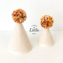 Charger l'image dans la galerie, MINI Chapeau de fête : POMPOM AU CHOIX
