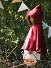 Charger l&#39;image dans la galerie, CAPE PETIT CHAPERON ROUGE
