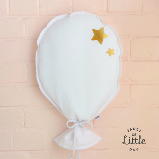 Ballon mural de fête : BLANC