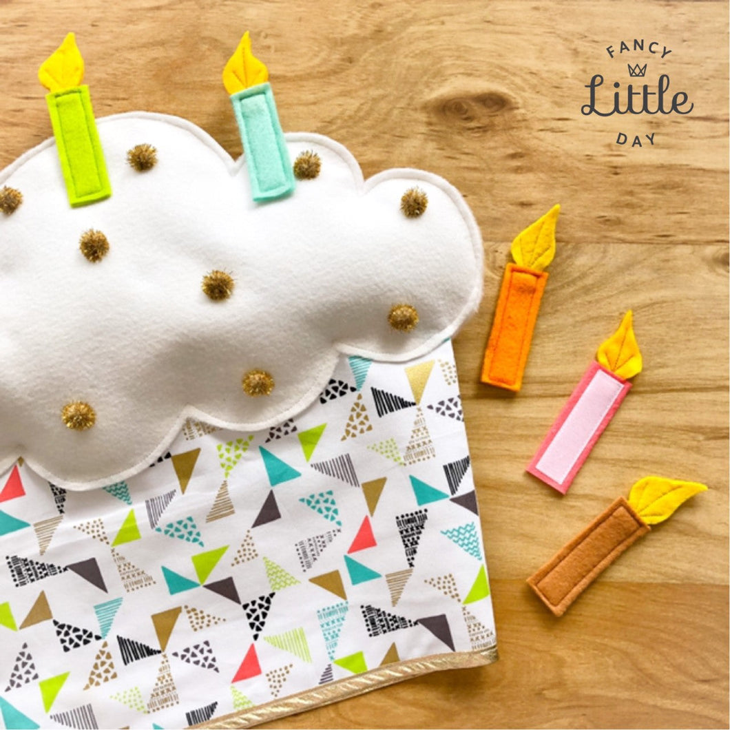 Décoration de fête : HOUSSE GÂTEAU Géométrique