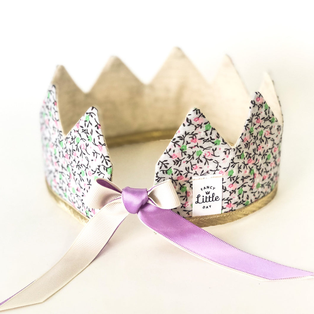 Couronne de fête : FLEURIS LILAS